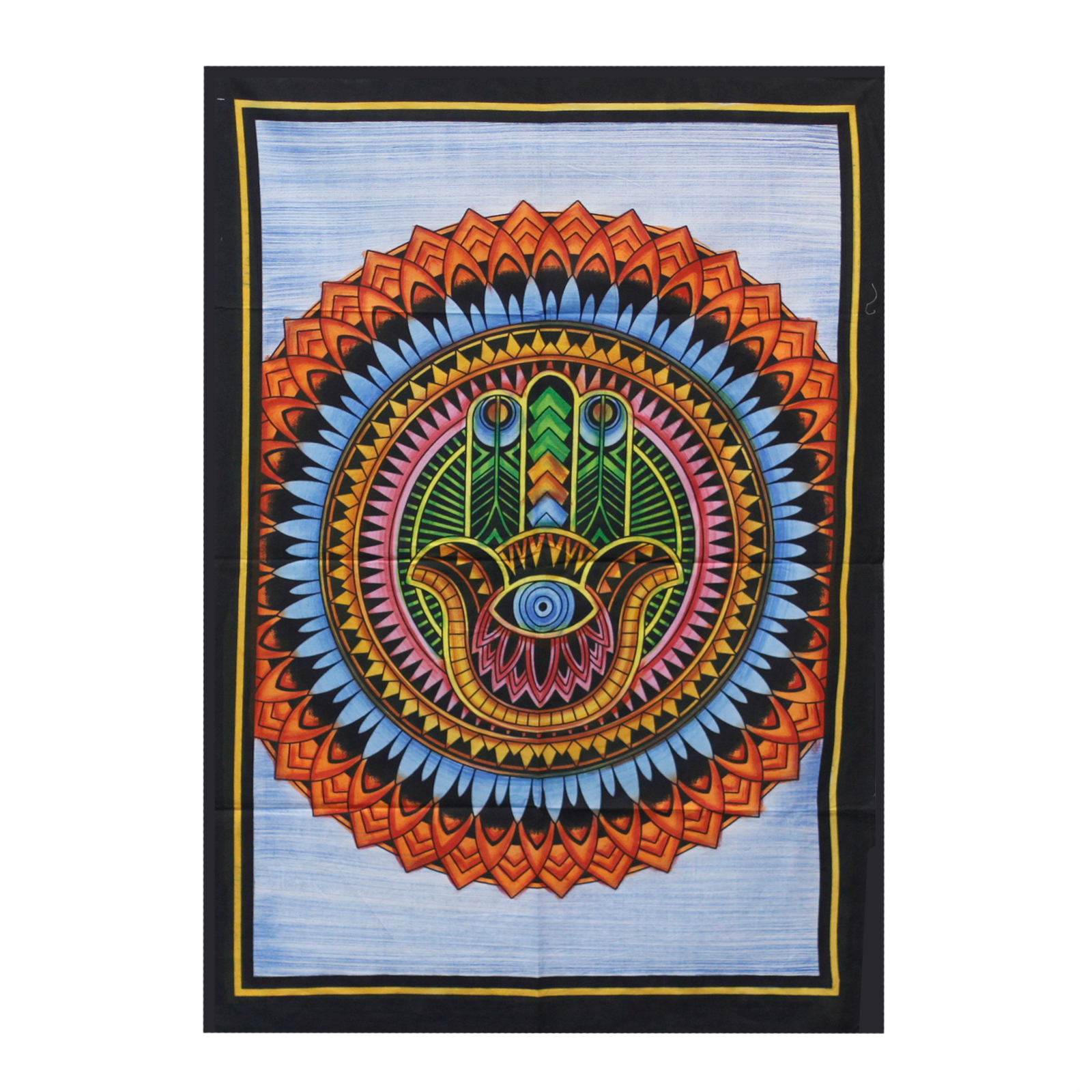 Wall Hanging Handbrushed Hamsa